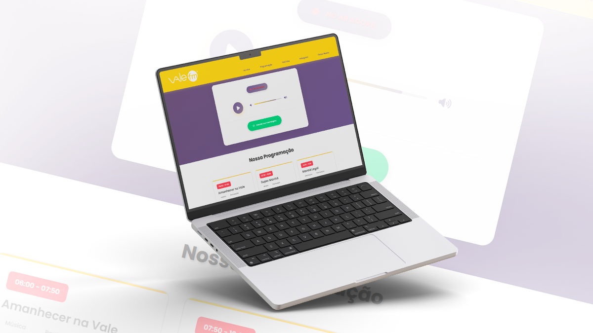 Tradição e modernidade: Rádio Vale FM celebra 22 anos no ar com lançamento de novo site interativo