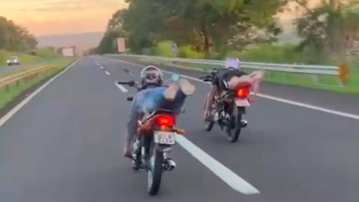 Perseguição policial termina com dupla presa e moto apreendida em Ivaiporã