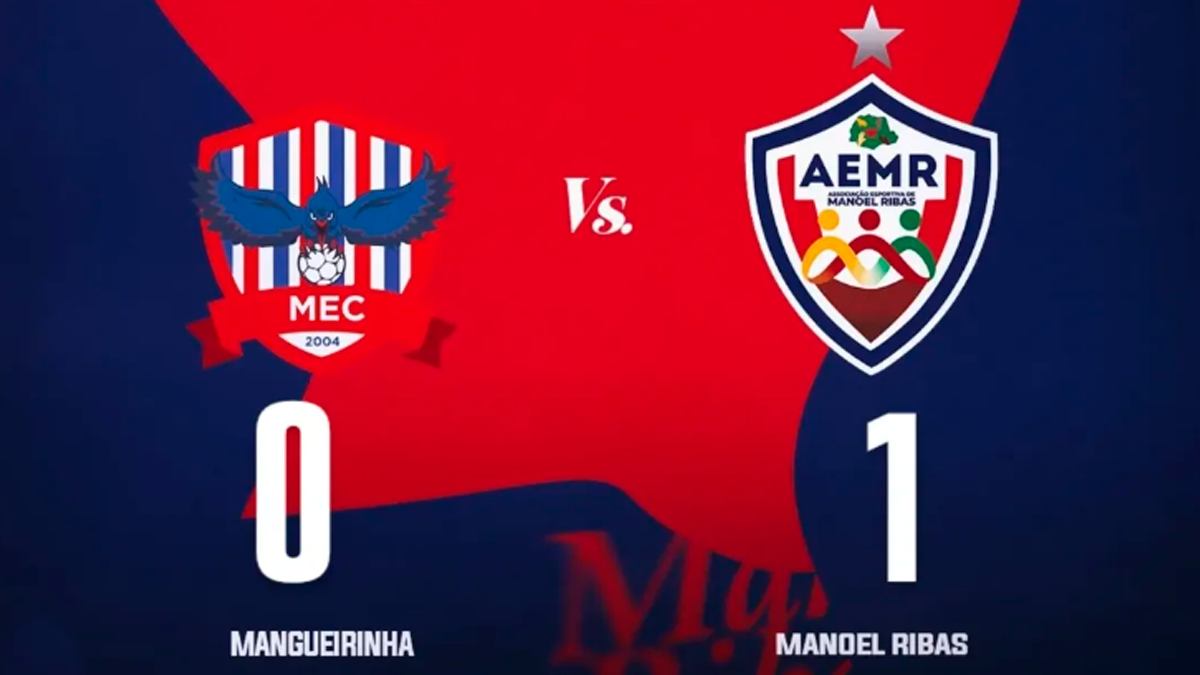 Gigante fora de casa! Manoel Ribas vence Mangueirinha e sai na frente por vaga na semifinal da Copa União