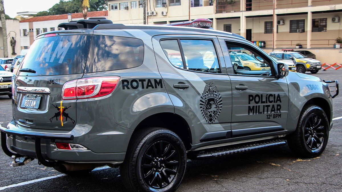 Homem é preso com cocaína e mais de R$ 1,8 mil durante operação da Rotam em Ivaiporã