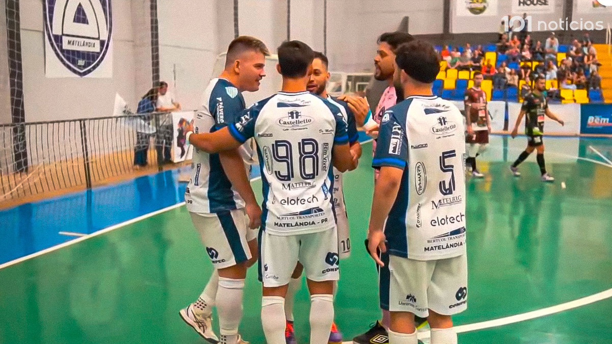 Cândido Futsal sofre 'apagão' em Matelândia, perde por 5 a 3 e agora precisa de virada histórica no Clementão