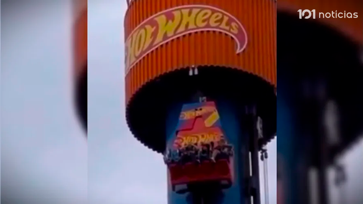 Brinquedo trava e deixa família suspensa a 100 metros no Beto Carrero World