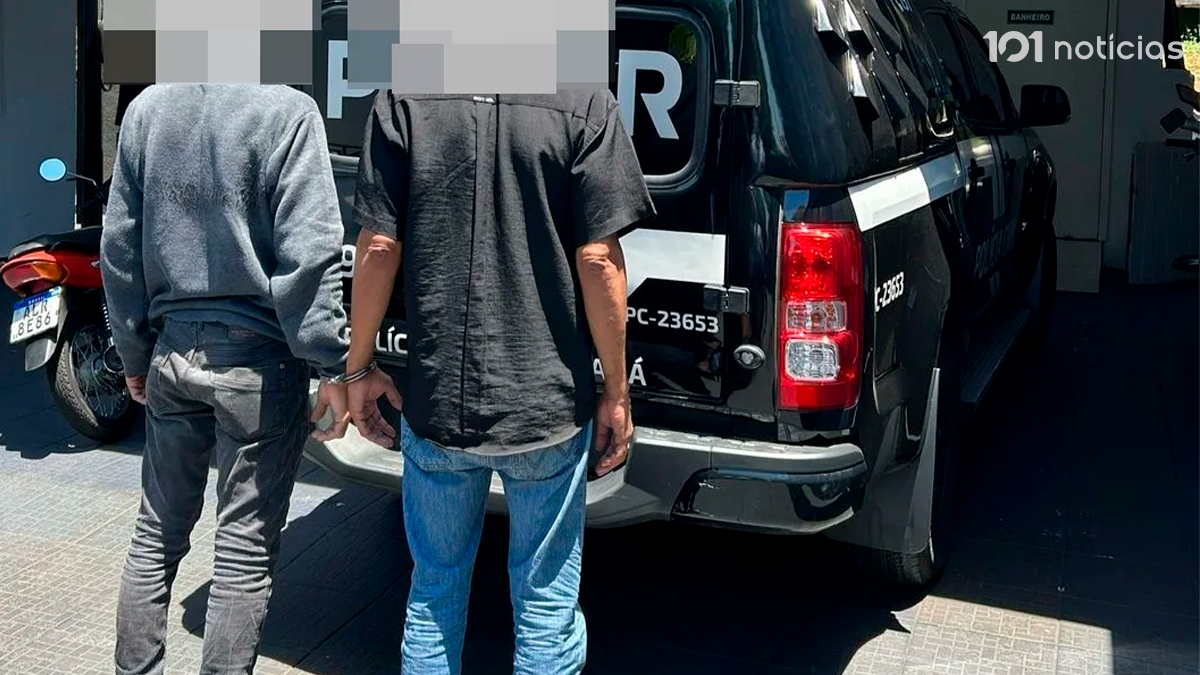 Polícia Civil prende dupla por uso de documentos falsos em agência da Caixa em Ivaiporã