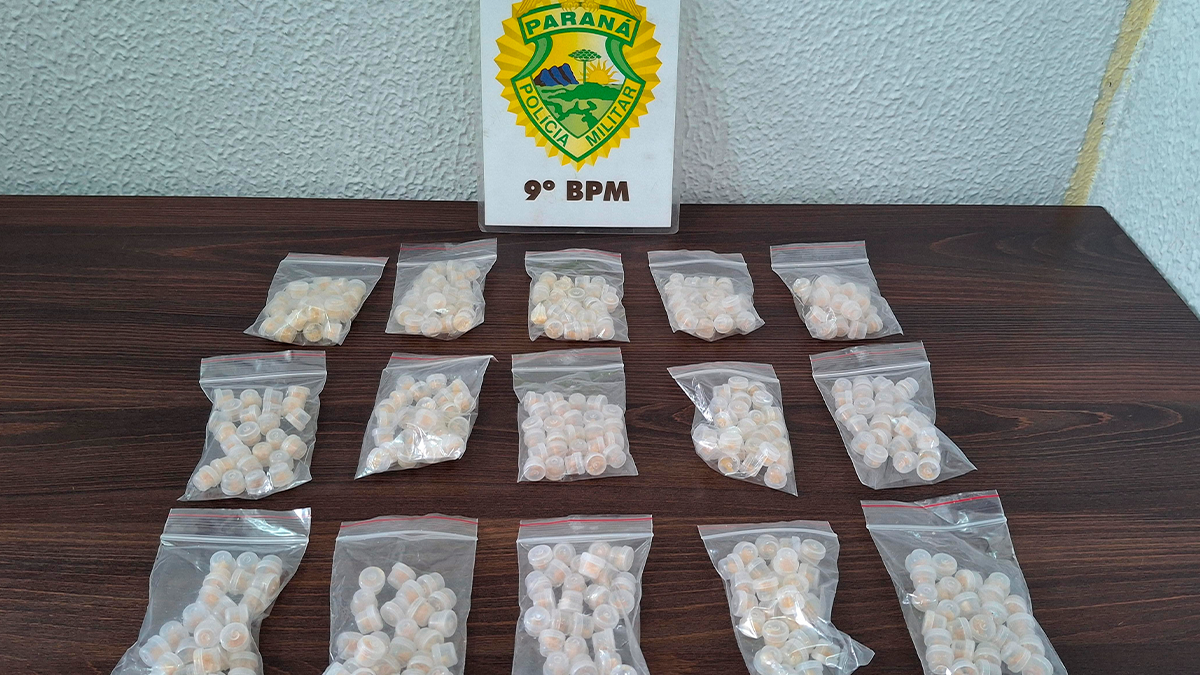 Polícia Militar apreende adolescente de 15 anos por tráfico de drogas em Jandaia do Sul