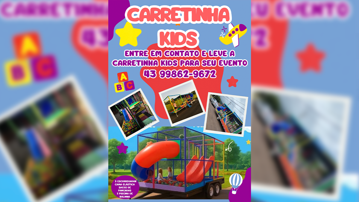 Carreta Kids – Diversão garantida para o seu evento!