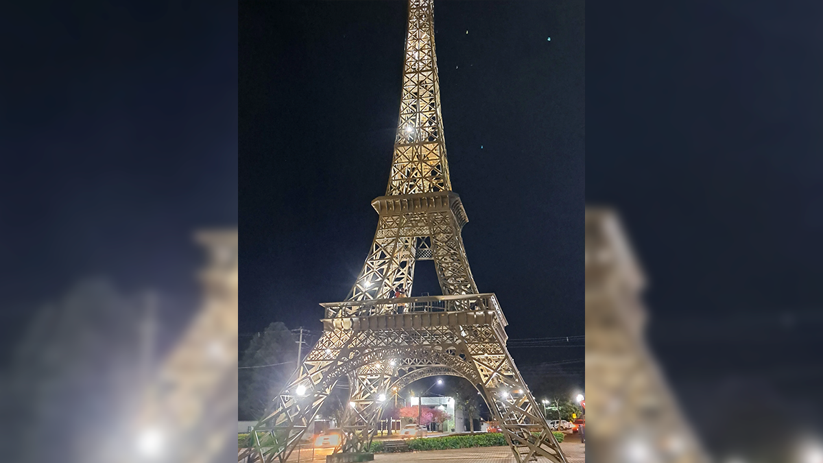 Briga em frente à réplica da Torre Eiffel deixa dois feridos a facadas em Ivaiporã