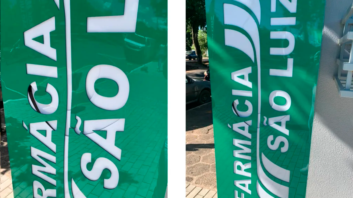 Câmeras flagram vandalismo contra farmácia em Cândido de Abreu; autor desafiou a polícia