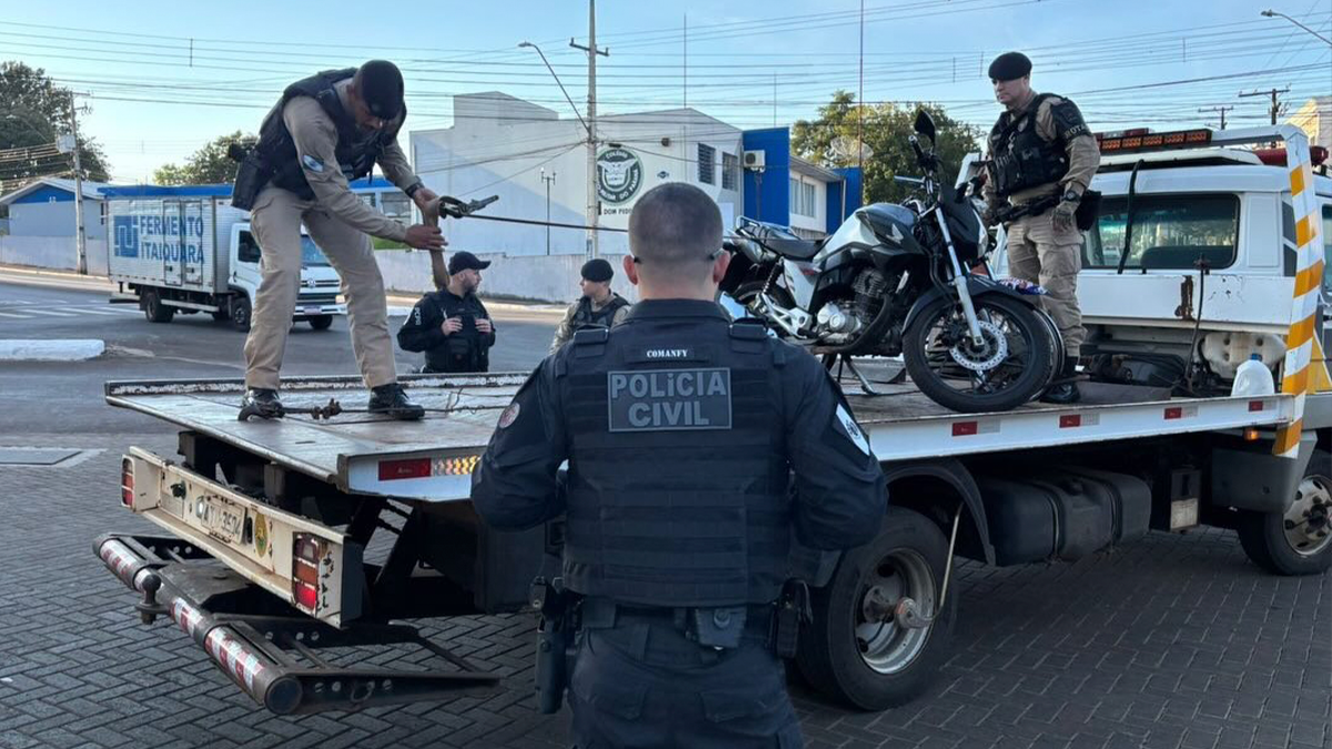 Operação Zero Grau combate manobras perigosas e "rolezinhos" de motos em Pitanga