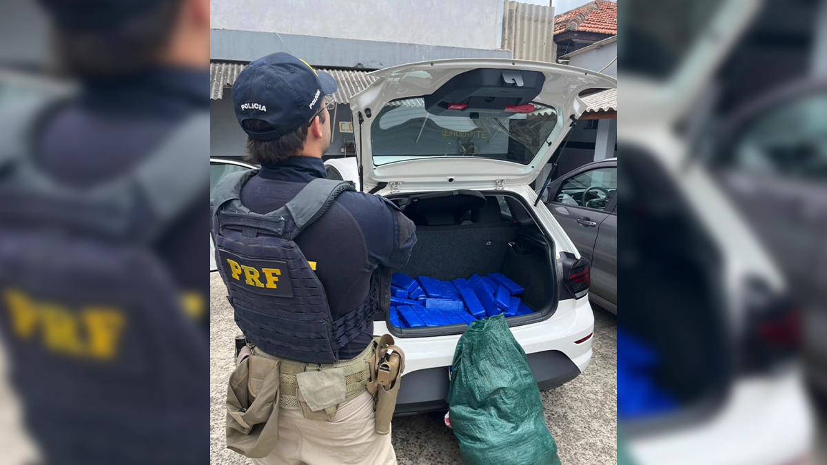 PRF intercepta carga de 125 kg de entorpecentes na BR-277 em Irati