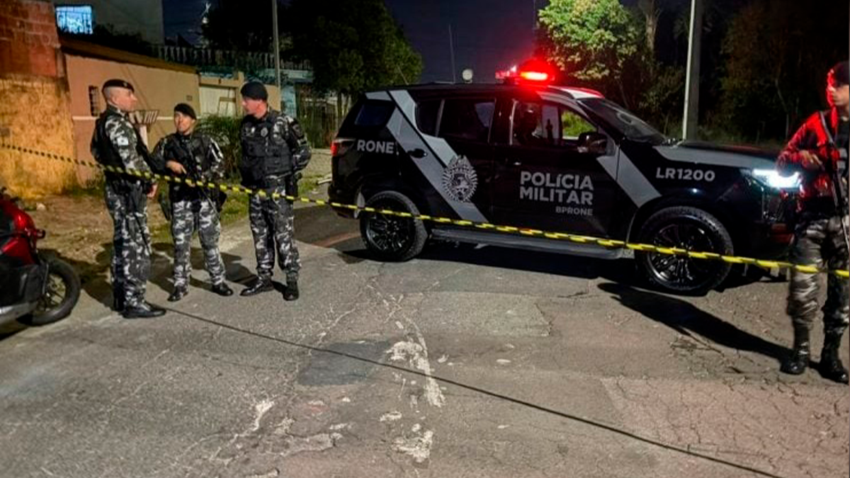 Suspeito de chefiar o tráfico morre em confronto com a PM no Sítio Cercado, em Curitiba
