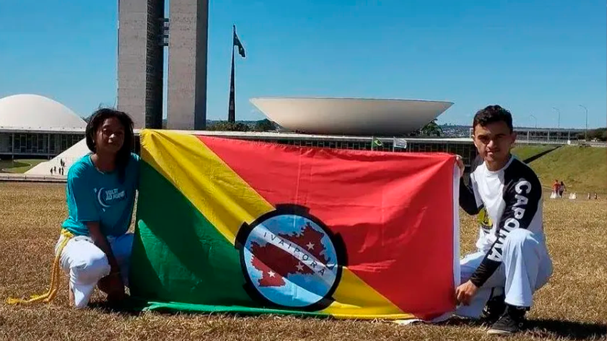 Atletas de Ivaiporã representam o Paraná em evento mundial de capoeira em Brasília