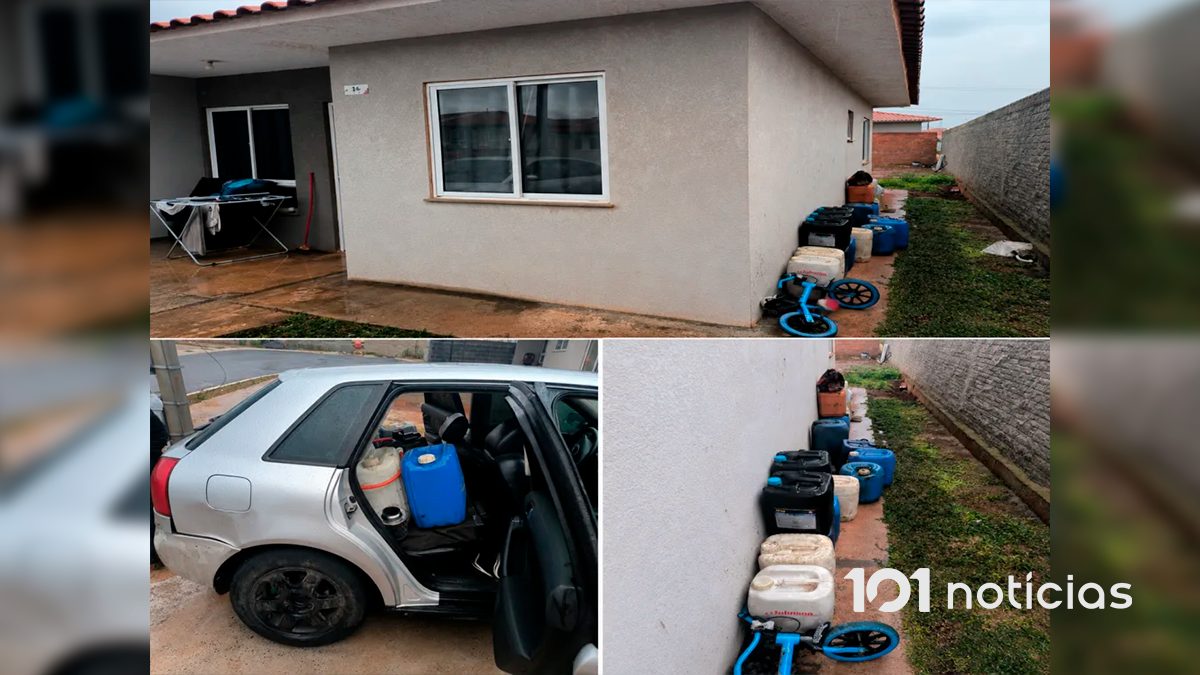 Polícia Civil prende casal suspeito de furtar combustível de caminhões e maquinários agrícolas em Ortigueira e região