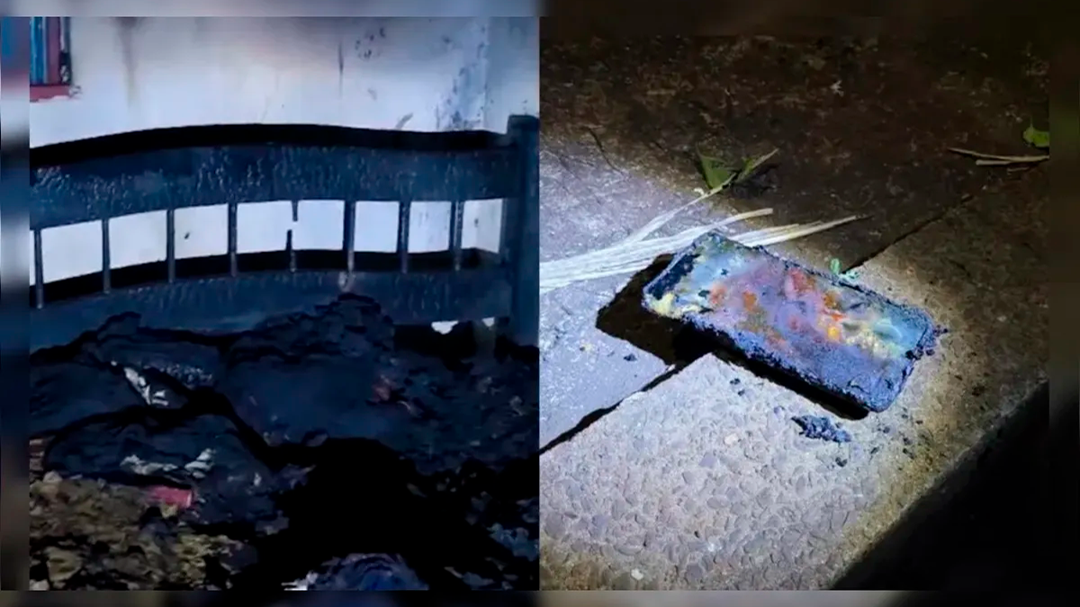Morador de Apucarana ferido após explosão de celular segue intubado em estado gravíssimo