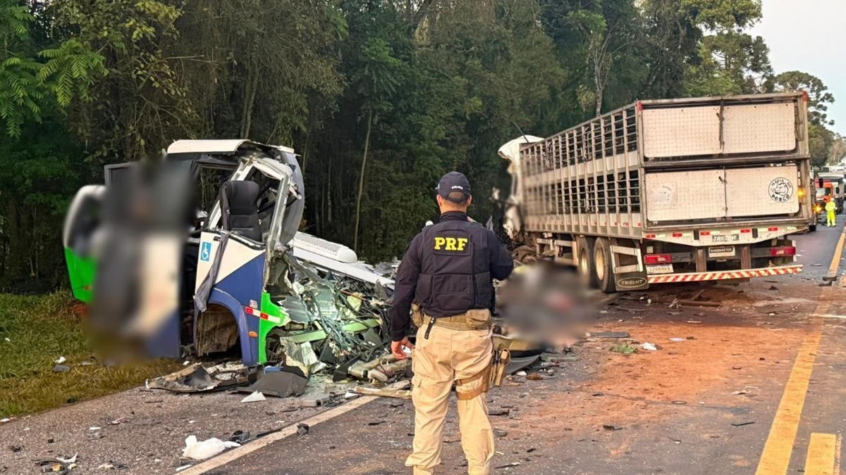 Criança que perdeu a mãe e sobreviveu a tragédia com 23 mortos na BR-373 recebe alta hospitalar no Paraná