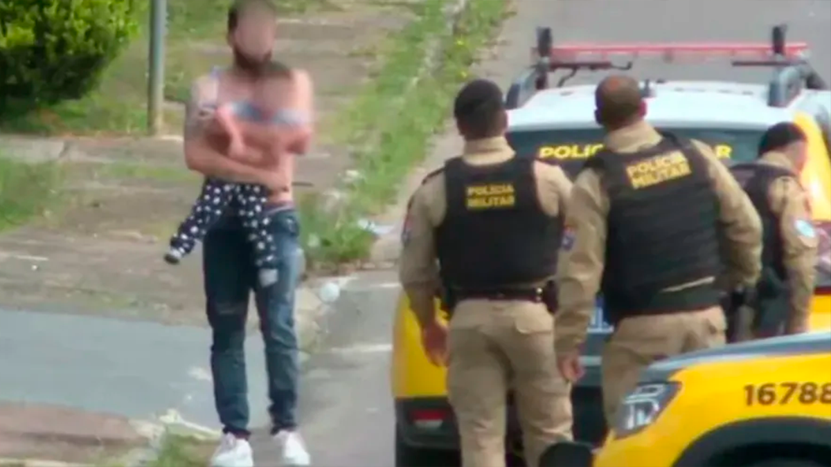 Homem esfaqueia ex-companheira e faz o próprio filho de 2 anos como refém em Fazenda Rio Grande