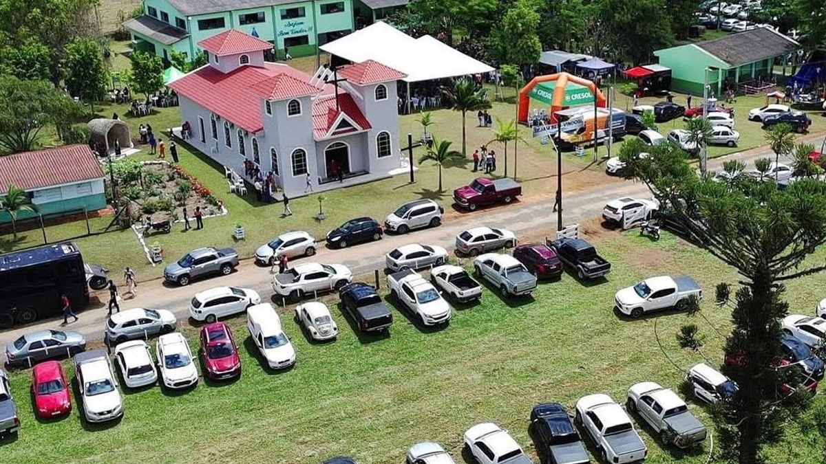 Comunidade da Linha Ivaí em Cândido de Abreu realiza tradicional festa de Nossa Senhora Aparecida