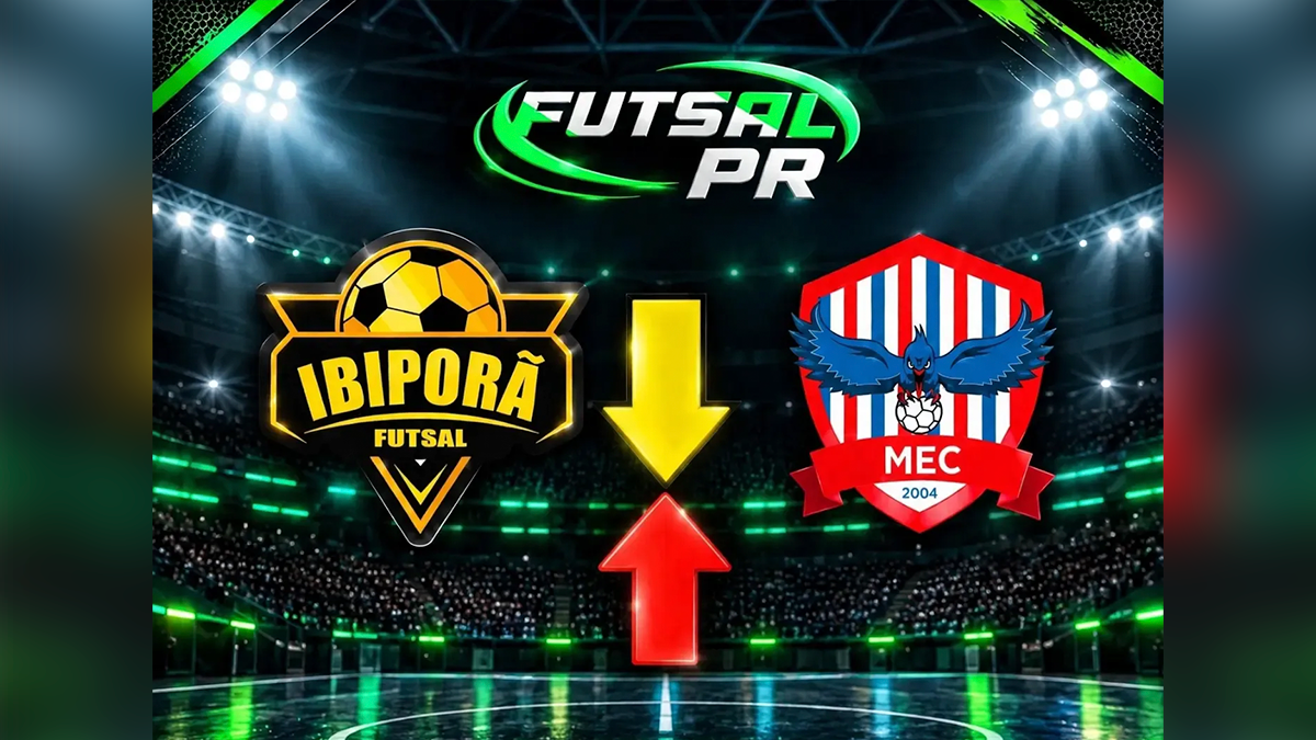 TJD-PR exclui Ibiporã da Série Prata de Futsal por escalação irregular e MEC Futsal herda vaga na semifinal